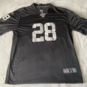 Josh Jabobs NFL Nike Game on field Jersey Men's XXL Oakland/Las Vegas Raiders